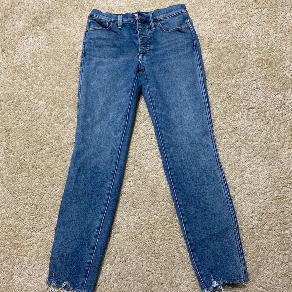 Madewell High Rise Skinny Jeans